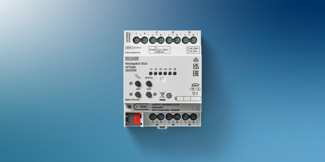 KNX Heizungsaktor 6-fach bei Elektrotechnik Schlesier in Frauenstein